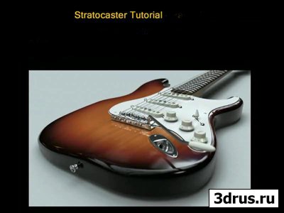 SimplyLightwave - Stratocaster modeling, part 1