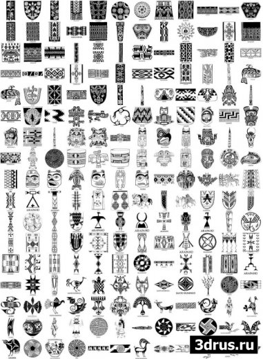  Dover North American Indian Motifs