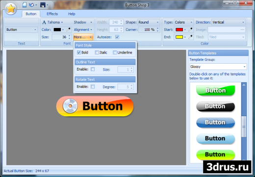 Kristanix Software Button Shop 3.07