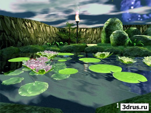 Lovely Pond 3D ScreenSaver 2.0