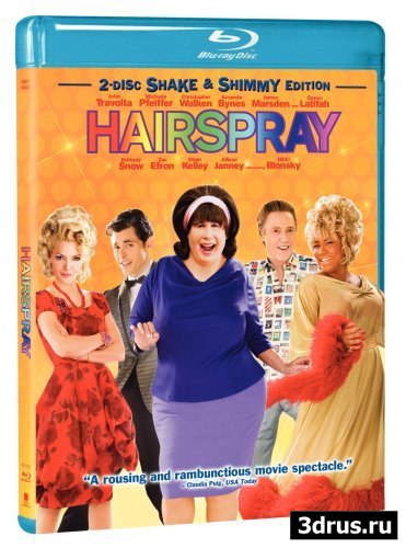 Лак для волос / Hairspray (2007) BDRip