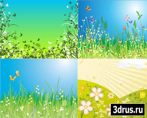 vector nature backgrounds