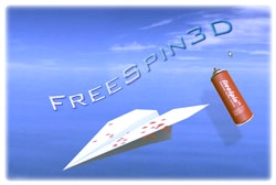 FreeSpin3D 1.0:  3D-  Flash