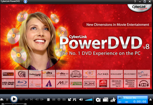 Cyberlink PowerDVD Ultra v8.0.2217a.00 +  HD-DVD + RUS + 17 c