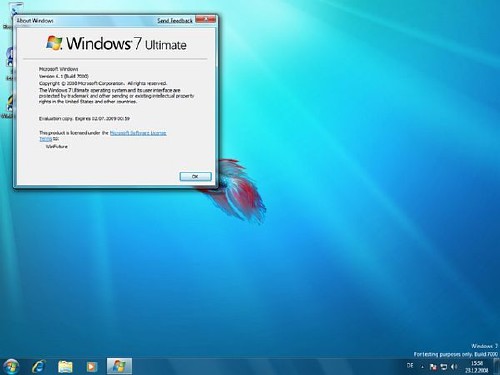 Windows 7 build 7000 (beta 1)