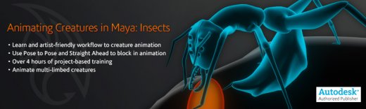 Digital -Tutors Animating Creatures in Maya Insects