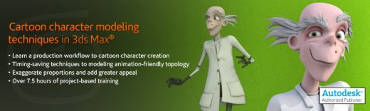 Digital -Tutors Creating Cartoon Characters in 3ds Max