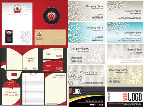 The business cards templates