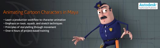 Digital -Tutors Animating Cartoon Characters in Maya