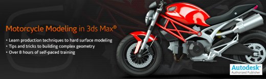 Digital -Tutors Motorcycle Modeling Techniques in 3ds Max