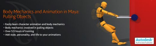 Digital -Tutors Body Mechanics and Animation in Maya Pulling Objects