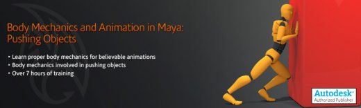 Digital -Tutors Body Mechanics and Animation in Maya Pushing Objects
