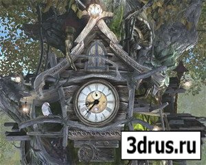 Screensaver Cuckoo Clock 3D
