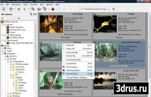 Mootools 3D Photo Browser for 3D Users 10.03