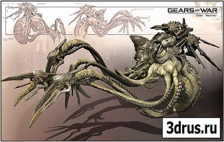 The Gnomon Workshop - Gears Of War Creature Design (2009 .)