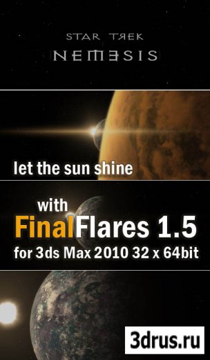 finalFlares 1.5 for 3ds Max 2010 32x64bit