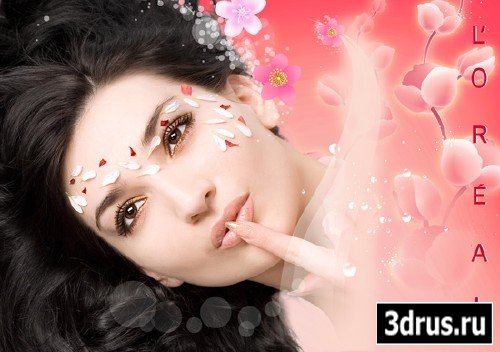 PSD Advertising beauty products