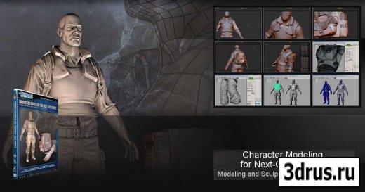 The Gnomon Workshop - Character Modeling for Next-Gen Games  Modeling and Sculpting with Richard Smith  