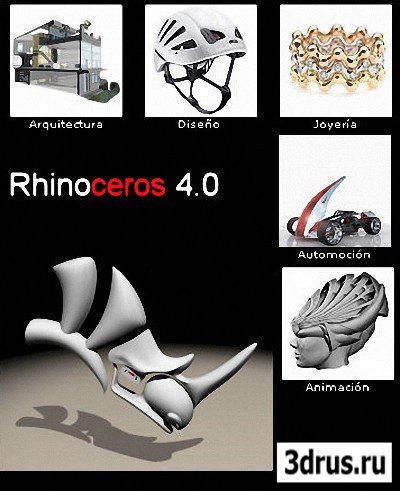 Rhinoceros 4 SR6 & Vray For Rhino SR 1.5