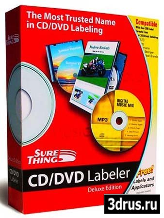SureThing CD DVD Labeler Deluxe 5.1.614.0 Eng/Rus + Content Pack