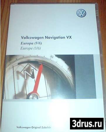 VW Navigation DVD Europe 2009 V6