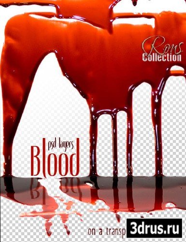 Rons Collection - PSD Layer - Blood