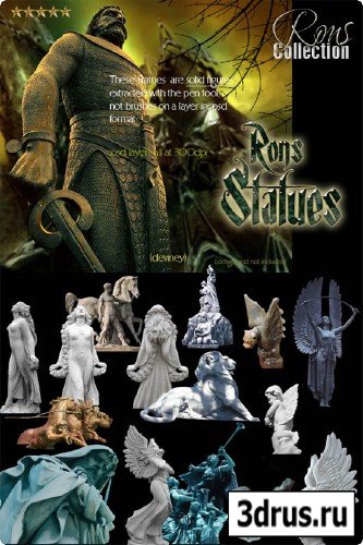 Rons Collection - PSD Layer - Statues