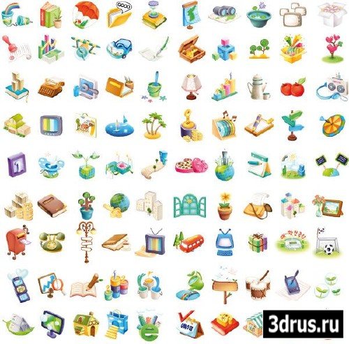 100 Vector Icons