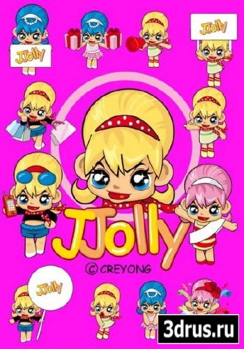 CreYong - Jjolly Character Set