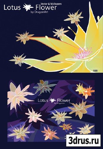 Lotus Flower Vector