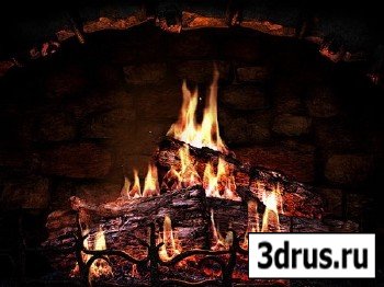 3D КАМИН/Fireplace3DScreensever