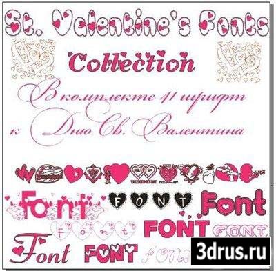 Fonts for Valentine Day