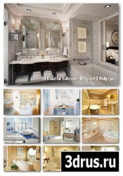 40 Beautiful Bathrooms Designs HQ Wallpapers