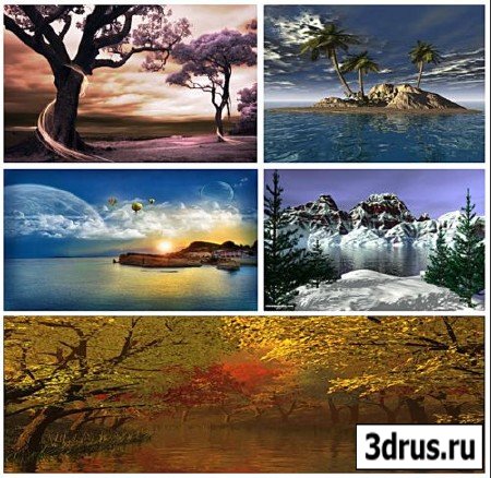 Wallpapers 3D Nature Pack - 019