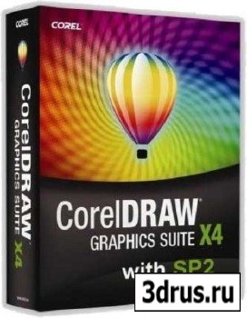 CorelDraw Graphics Suite X4 + SP1 + SP2 - RETAIL MultyLang (rus+eng...) +  