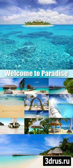 Stock Photo - Welcome to Paradise