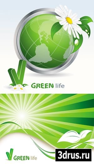 Green Life Vector