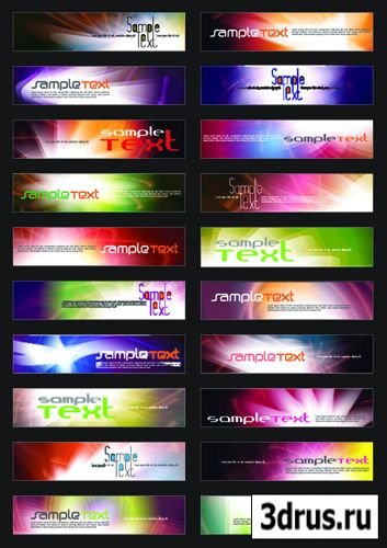 Web Banners Vector