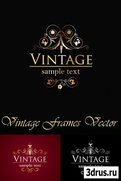 Vintage Frames Vector