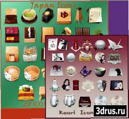   : Japan Icons Pack & Kaori Icon Pack