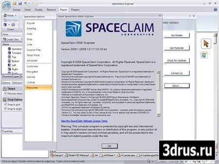 Space Claim - 2009 [Engineer R5 SP1 x32-x64]