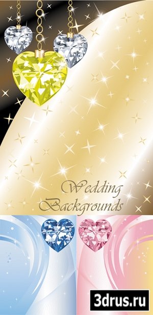 Wedding Backgrounds Vector