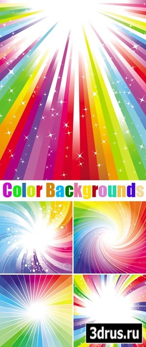 Color Backgrounds Vector
