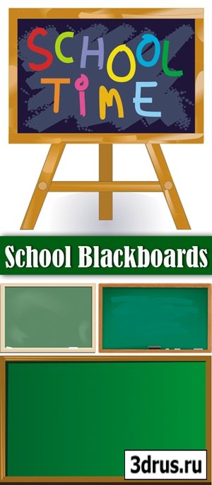 School Blackboards Vector