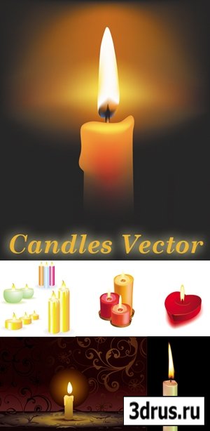 Candles Vector