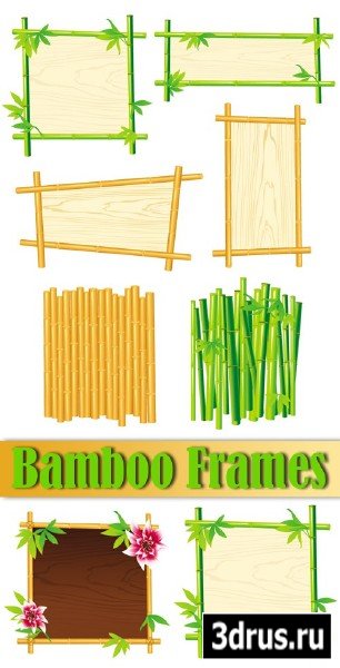 Bamboo Frames Vector