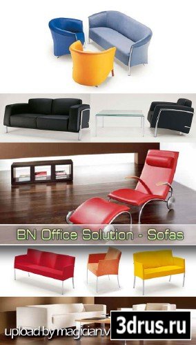 3D models of Sofas from BN Office Solution