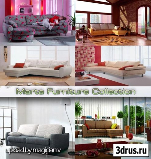 3D models of Marta Furniture