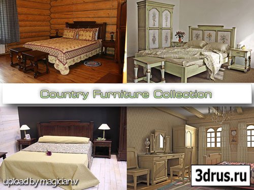 3D models of Country Furniture