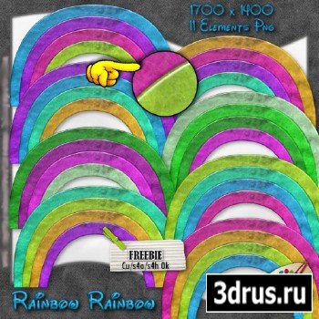 Scrap-kit - Rainbow Rainbow